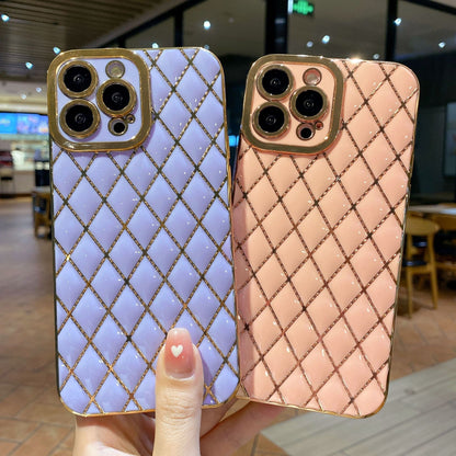Luxury Electroplated 6D Diamond Phone Case – Stylish Protective Cover for Smartphones