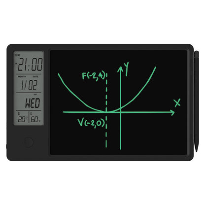 Electronic Calendar Writing Board – Smart LED Display with Weather, Temperature & Humidity Monitor