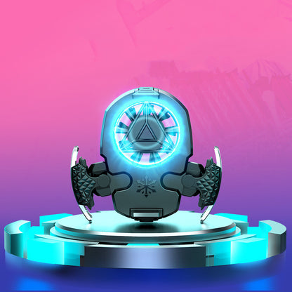 USB Mobile Phone Cooling Fan Gamepad Holder Stand – Compatible with Smartphones, Multi-Function Phone Radiator Cooling System