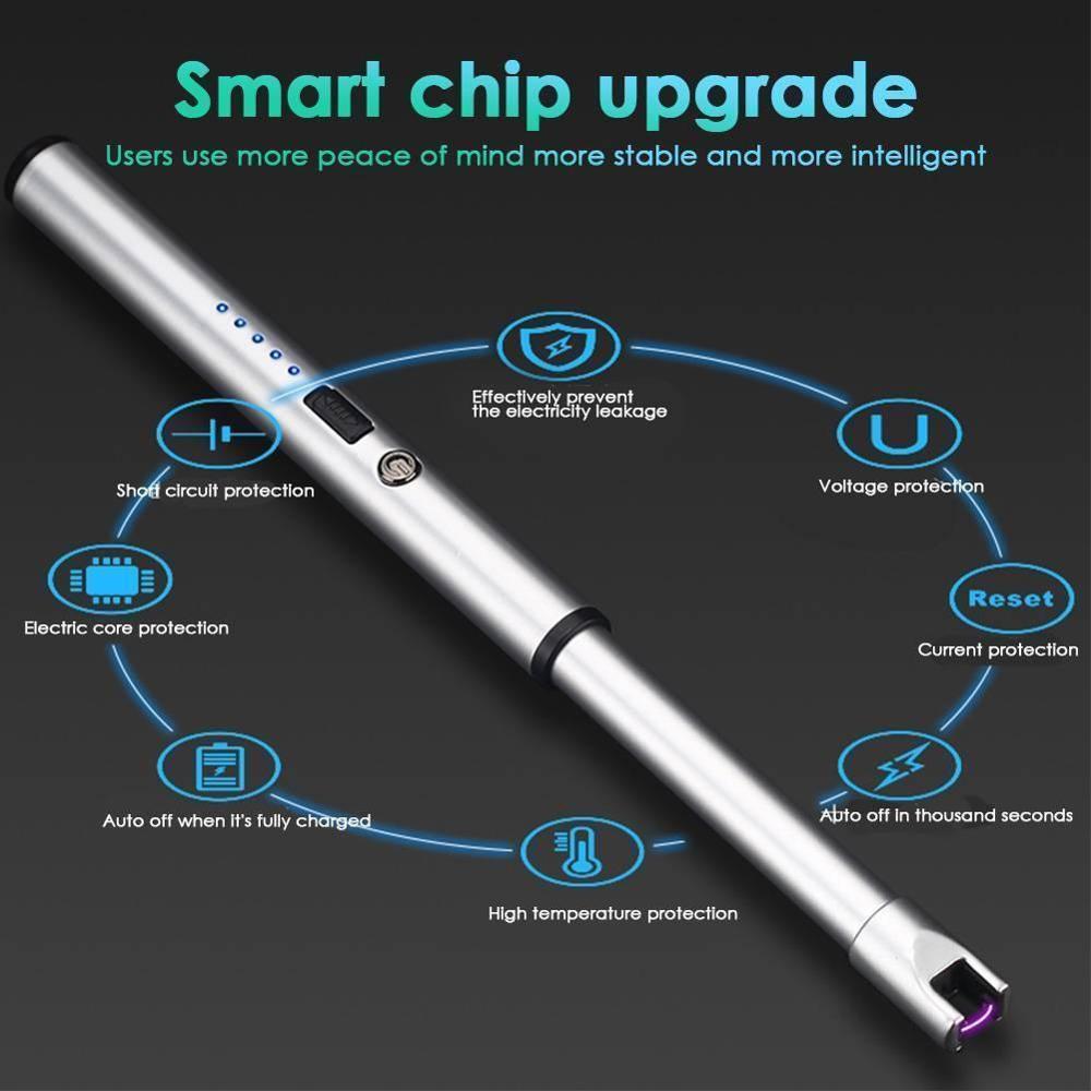 Premium Metal Long Lighter – Durable Windproof Design