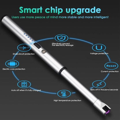 Premium Metal Long Lighter – Durable Windproof Design