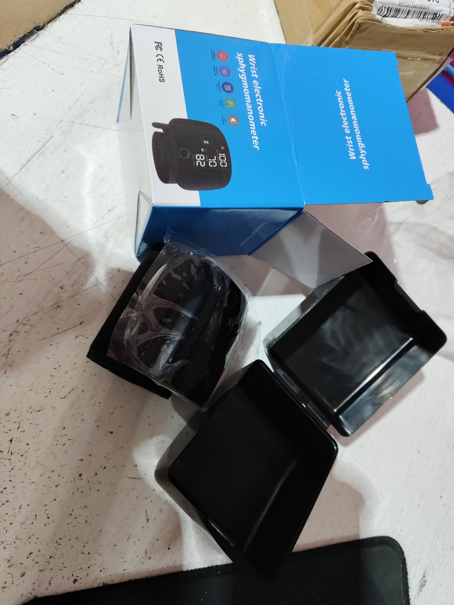 Digital Wrist Blood Pressure Monitor – Automatic BP Machine with Voice Function