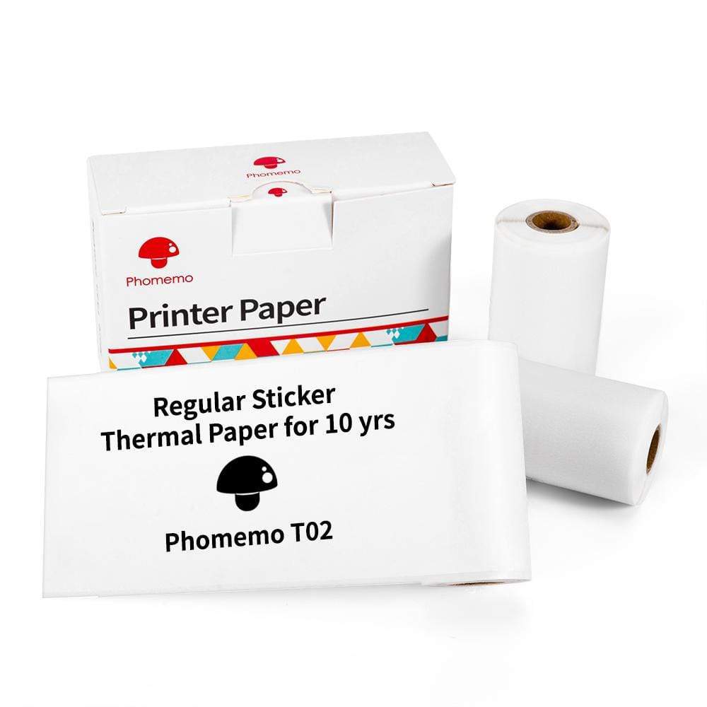 Portable Mini Thermal Printer – Bluetooth Inkless Photo, Label & Sticker Printer for Phone