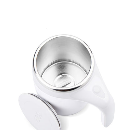 Rechargeable Automatic Self-Stirring Electric Magnetic Mixing Mug for Coffee, Milk, Protein & Milkshake
