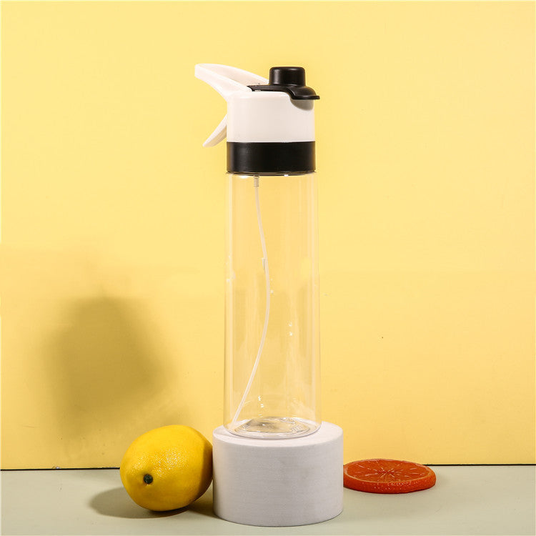 Large Capacity 2-in-1 Spray Water Bottle – Portable Mist & Drink Hydration Bottle for Outdoor Sports, Fitness, Travel & Daily Use