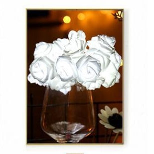 Rose Flower LED String Lights – Battery Operated Fairy Lights for Bedroom, Party & Romantic Decoration