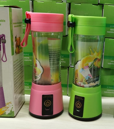Portable USB Rechargeable Mini Blender – Electric Fruit Juice Mixer for Smoothies, Shakes & Everyday Kitchen Use