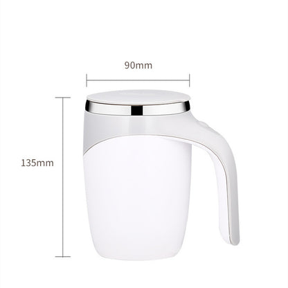 Rechargeable Automatic Self-Stirring Electric Magnetic Mixing Mug for Coffee, Milk, Protein & Milkshake