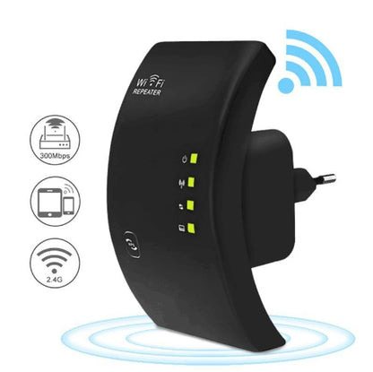 EASYIDEA WR101000 WIFI Repeater &amp; Signal Booster – 300Mbps