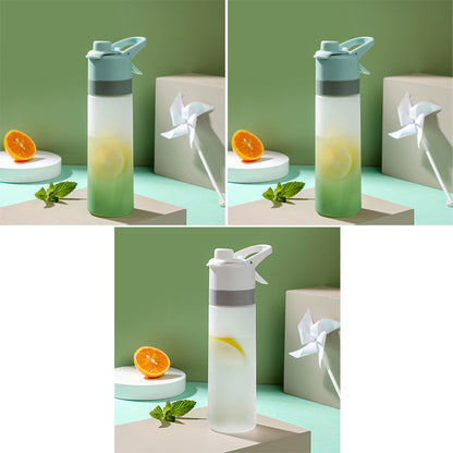 Large Capacity 2-in-1 Spray Water Bottle – Portable Mist & Drink Hydration Bottle for Outdoor Sports, Fitness, Travel & Daily Use