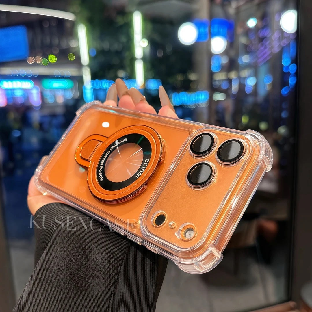 Magnetic Shockproof Phone Case With Bracket
