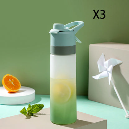 Large Capacity 2-in-1 Spray Water Bottle – Portable Mist & Drink Hydration Bottle for Outdoor Sports, Fitness, Travel & Daily Use