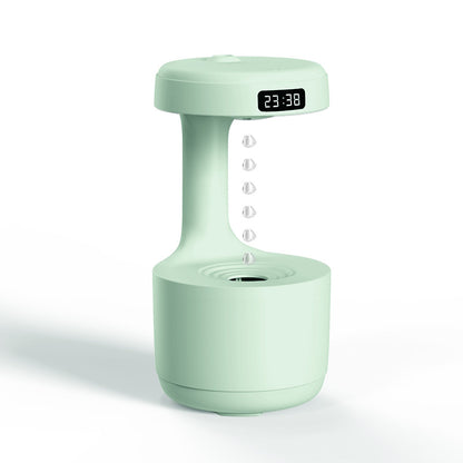 Anti-Gravity Air Humidifier – Levitating Water Drop Cool Mist Maker with Quiet Counter-current Flow