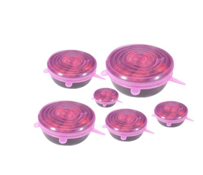 Universal Reusable Silicone Lids – Stretch Covers for Bowls, Cups & Containers