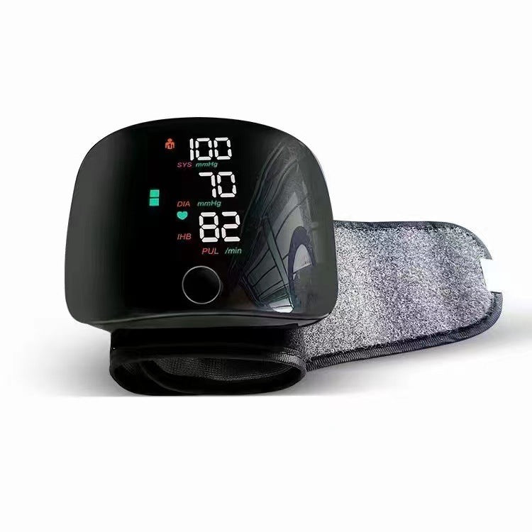 Digital Wrist Blood Pressure Monitor – Automatic BP Machine with Voice Function