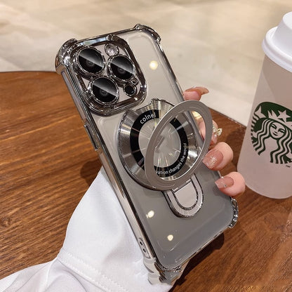 Magnetic Shockproof Phone Case With Bracket