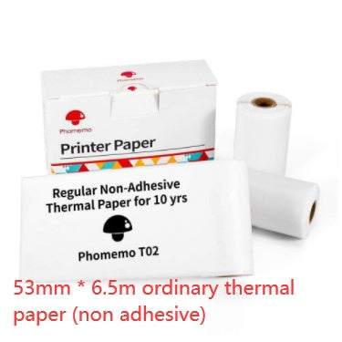 Portable Mini Thermal Printer – Bluetooth Inkless Photo, Label & Sticker Printer for Phone
