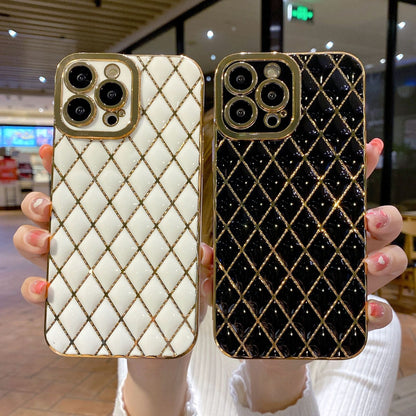 Luxury Electroplated 6D Diamond Phone Case – Stylish Protective Cover for Smartphones