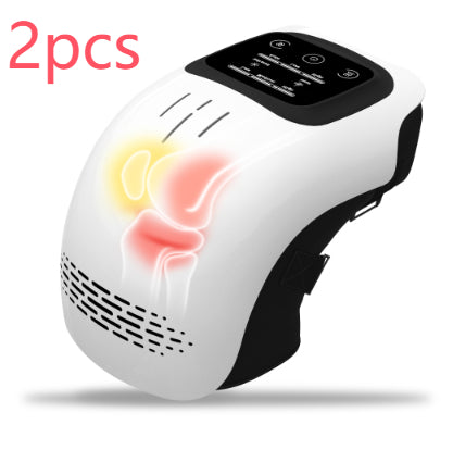 Rechargeable Heated Knee Massager – Intelligent Infrared Vibration Knee Brace for Pain Relief, Joint Support & Relaxation