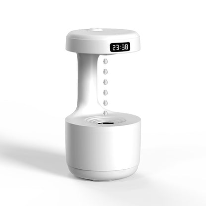 Anti-Gravity Air Humidifier – Levitating Water Drop Cool Mist Maker with Quiet Counter-current Flow