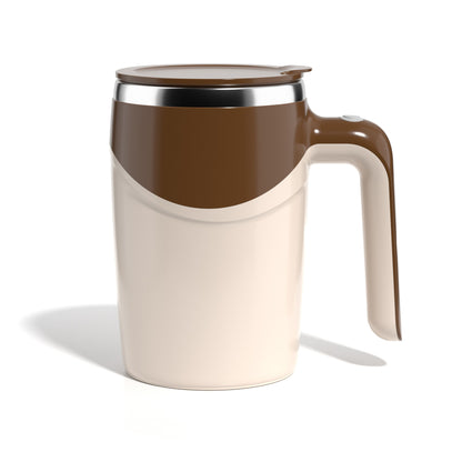 Rechargeable Automatic Self-Stirring Electric Magnetic Mixing Mug for Coffee, Milk, Protein & Milkshake