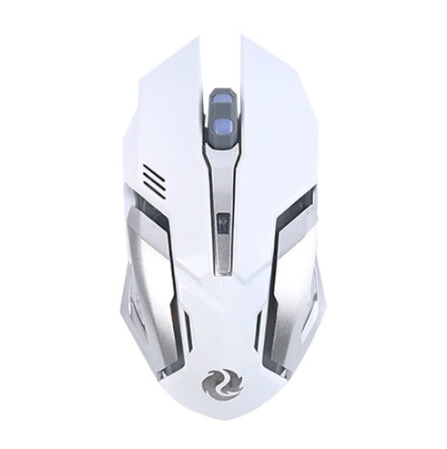 Silent Wireless Gaming Mouse with Wireless Charging and LED Design