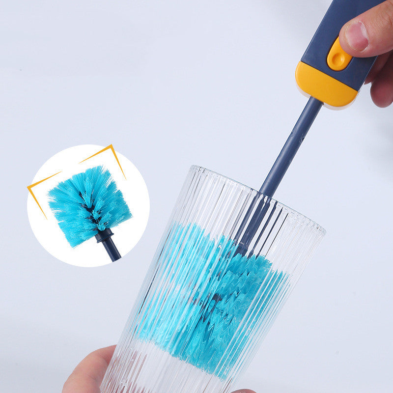 4-in-1 Multi-Function Bottle Gap Cleaning Brush – Silicone U-Shaped Cup Cleaner Tool for Water Bottles & Kitchen Use