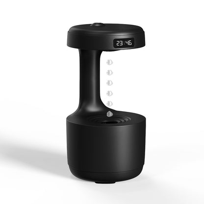 Anti-Gravity Air Humidifier – Levitating Water Drop Cool Mist Maker with Quiet Counter-current Flow
