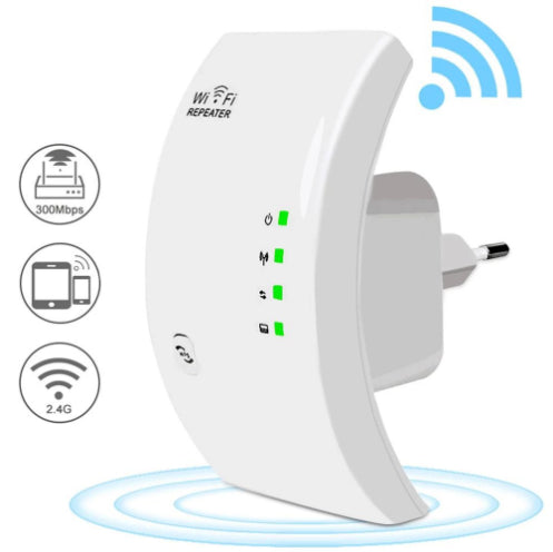 EASYIDEA WR101000 WIFI Repeater &amp; Signal Booster – 300Mbps