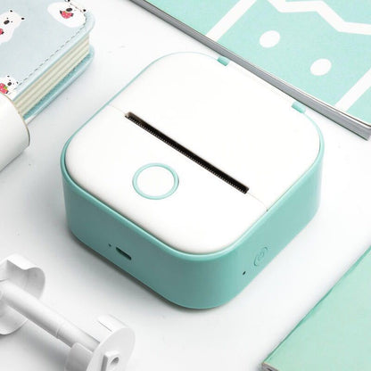 Portable Mini Thermal Printer – Bluetooth Inkless Photo, Label & Sticker Printer for Phone