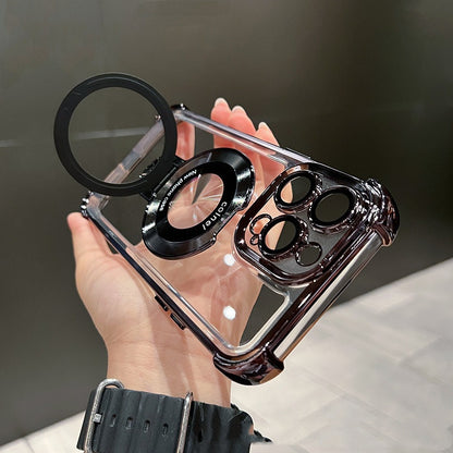 Magnetic Shockproof Phone Case With Bracket