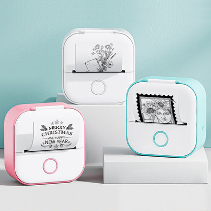 Portable Mini Thermal Printer – Bluetooth Inkless Photo, Label & Sticker Printer for Phone