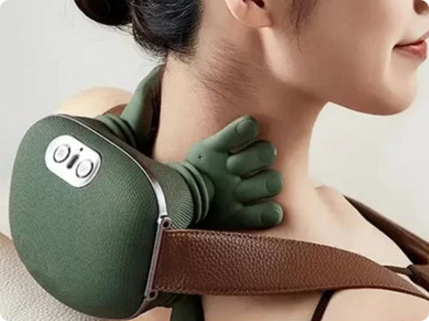 Electric Neck & Shoulder Massager – Wireless Kneading Massage Shawl for Back, Neck Pain Relief & Muscle Relaxation