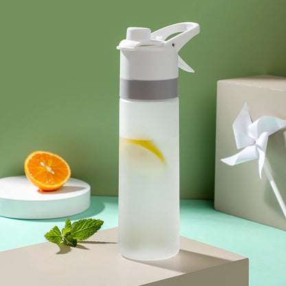 Large Capacity 2-in-1 Spray Water Bottle – Portable Mist & Drink Hydration Bottle for Outdoor Sports, Fitness, Travel & Daily Use