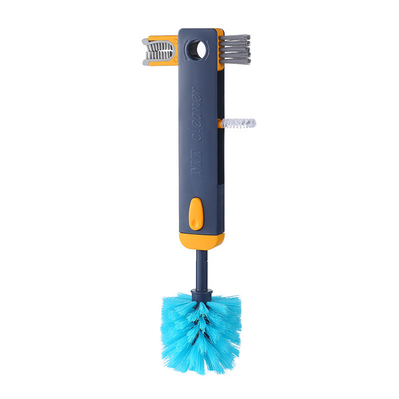 4-in-1 Multi-Function Bottle Gap Cleaning Brush – Silicone U-Shaped Cup Cleaner Tool for Water Bottles & Kitchen Use