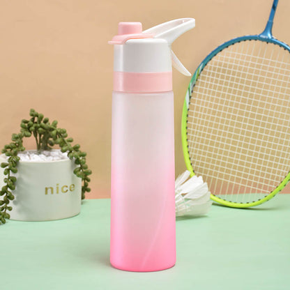 Large Capacity 2-in-1 Spray Water Bottle – Portable Mist & Drink Hydration Bottle for Outdoor Sports, Fitness, Travel & Daily Use