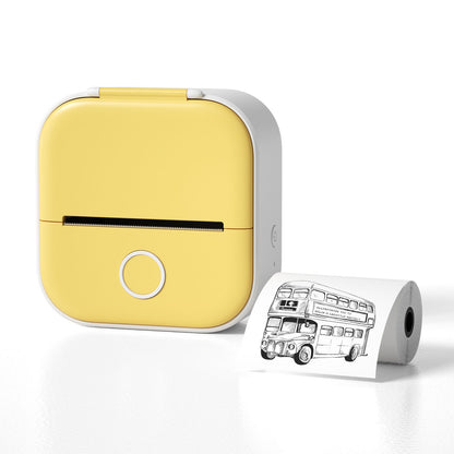 Portable Mini Thermal Printer – Bluetooth Inkless Photo, Label & Sticker Printer for Phone