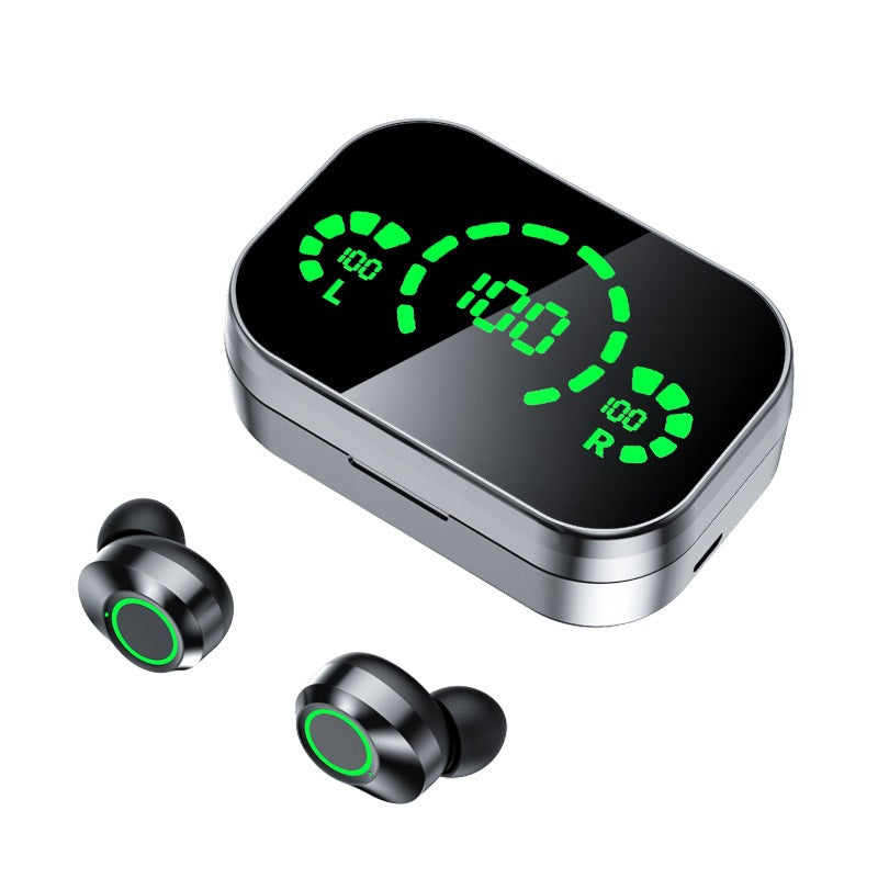 YD03 Wireless Bluetooth Earbuds – TWS Smart Digital Display In-Ear Headset with Breathing Light