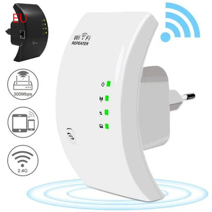 EASYIDEA WR101000 WIFI Repeater &amp; Signal Booster – 300Mbps