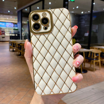 Luxury Electroplated 6D Diamond Phone Case – Stylish Protective Cover for Smartphones