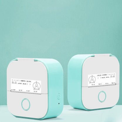 Portable Mini Thermal Printer – Bluetooth Inkless Photo, Label & Sticker Printer for Phone