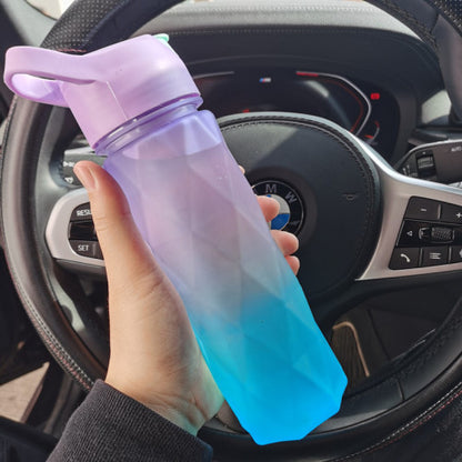 Large Capacity 2-in-1 Spray Water Bottle – Portable Mist & Drink Hydration Bottle for Outdoor Sports, Fitness, Travel & Daily Use